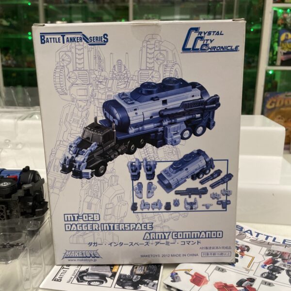 Transformers Make Toys 2012 MT-02B Dagger Interspace + Combat Hero Optimus Prime - immagine 10