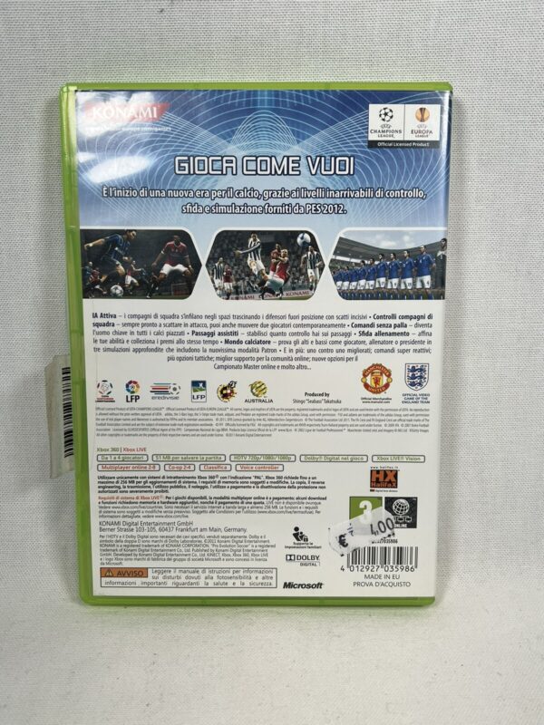 XBOX 360  Videogioco - Pes 2012 - Pal Multi - immagine 5