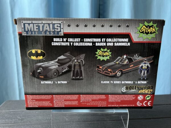 jada toys 1/24 Build N’ Collect Batmobile Batman Classic Tv Serie - immagine 3