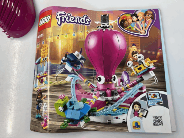 lego set 41373 serie friends Divertente Giostra Polpo di Andrea - immagine 8