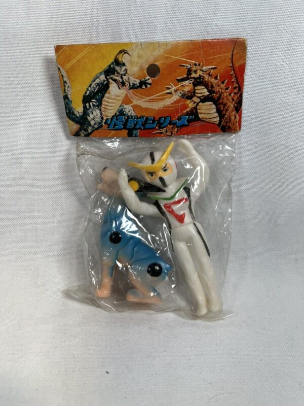 takatoku popy sofubi soft vinyl Kyashan & Flender nuovo Vintage Originale 70s - immagine 3
