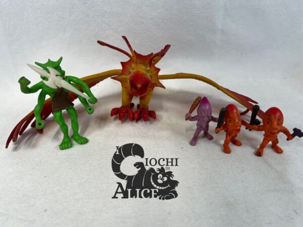 Arco The Other World Cosmo Crass Lotto Vari Personaggi Con Armi Kontory