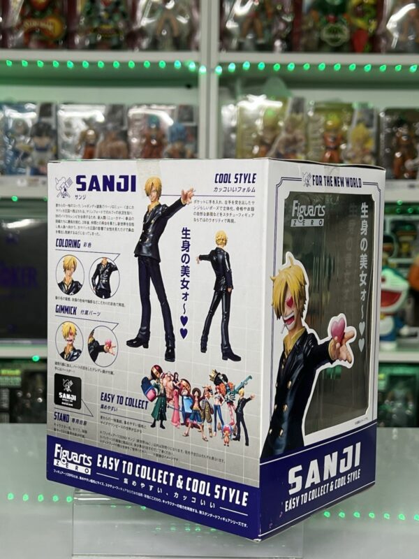BANDAI Figuarts Zero - One Piece - Sanji New World Ver. - immagine 5