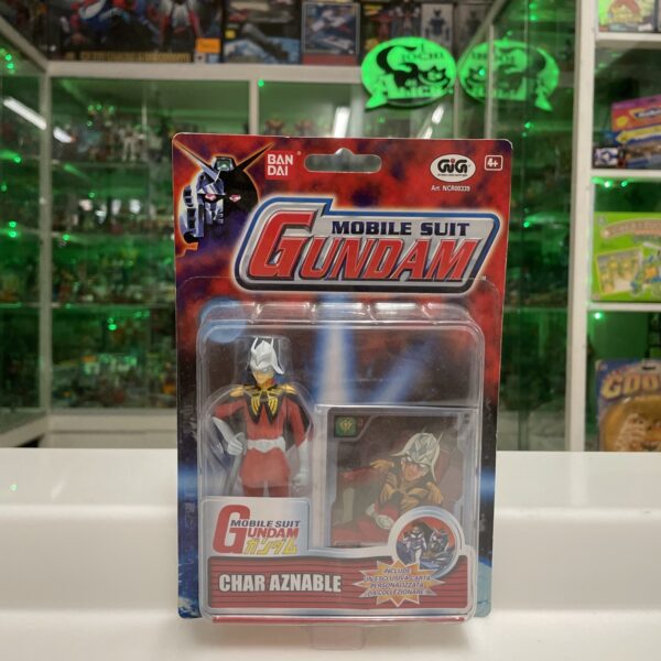 BANDAI Mobile Suit GUNDAM Char Aznable 12 cm - figure - GIG