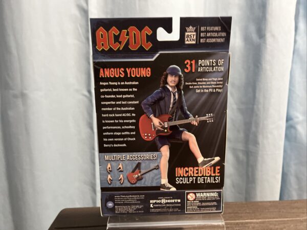 BST AXN AC/DC Angous Young Red Version Rare - immagine 4