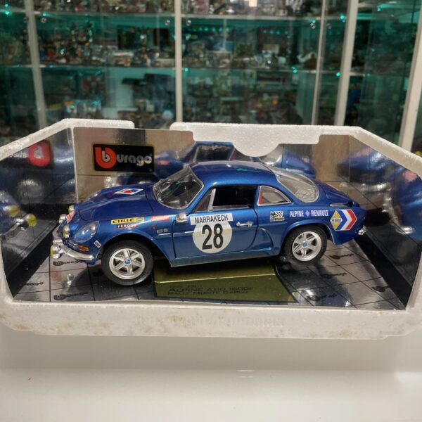 BURAGO Alpine A110 1600s Rally Monte Carlo 1971 GOLD COLLECTION 1/16 - immagine 11