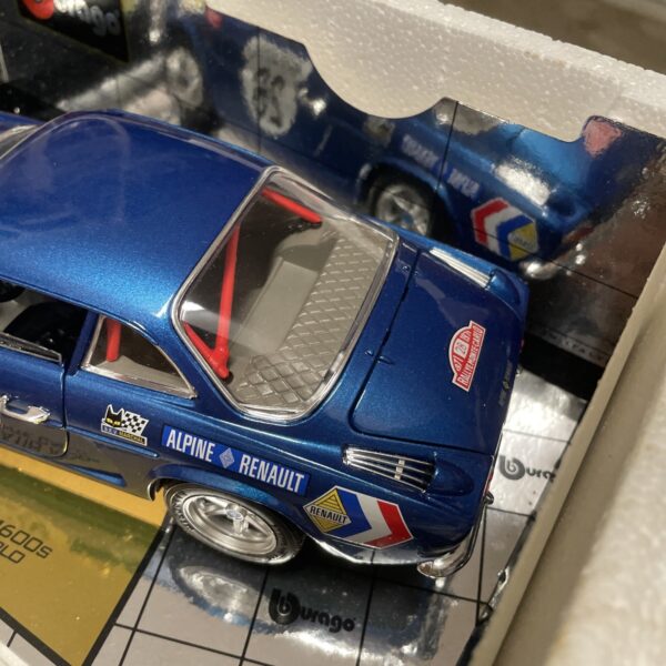 BURAGO Alpine A110 1600s Rally Monte Carlo 1971 GOLD COLLECTION 1/16 - immagine 8