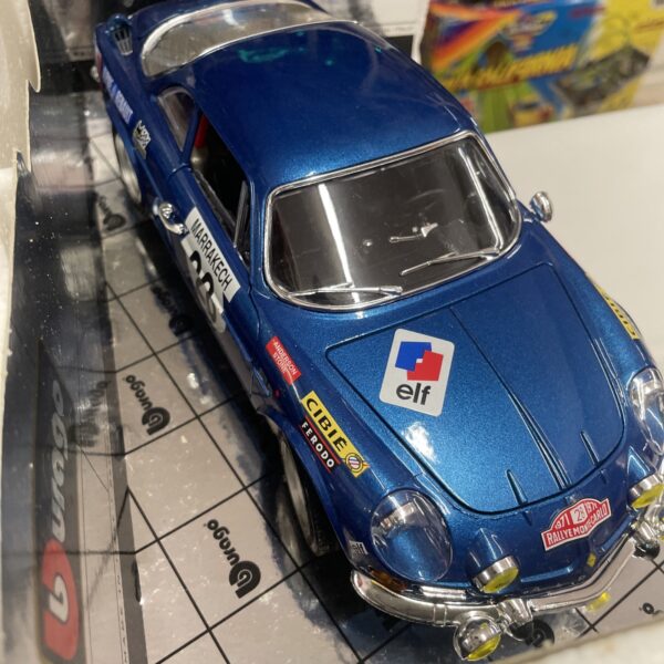 BURAGO Alpine A110 1600s Rally Monte Carlo 1971 GOLD COLLECTION 1/16 - immagine 9