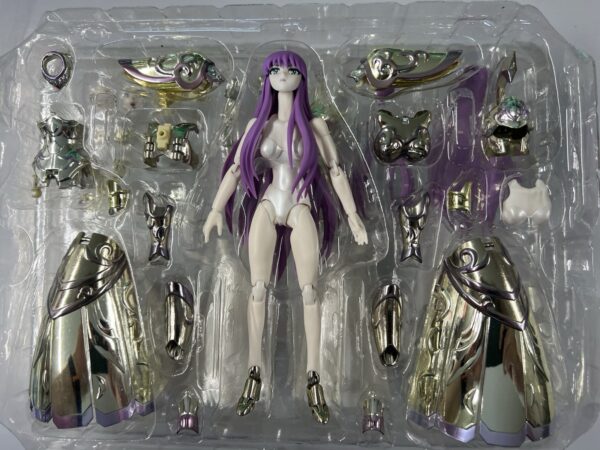 Bandai - Hades Series - Myth Cloth Athena Saori Kido God Cloth Divine Armor - immagine 9