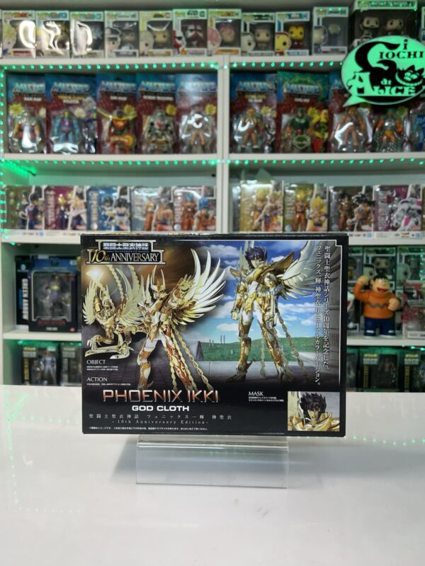 Bandai Myth Cloth - Hades Series - Ikki Phoenix V4 God Cloth 10th Anniversary - immagine 4
