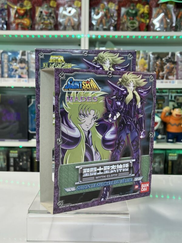 Bandai Myth Cloth - Hades Series - Shion Surplice French Version With Sleeve box - immagine 6
