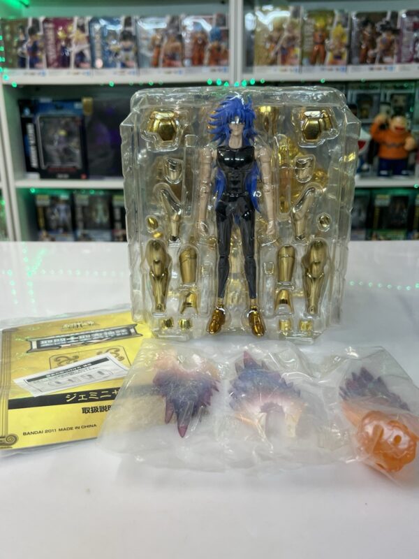 Bandai Saint Seiya Myth Cloth Saga Gemini Gemelli prima edizione con effect - immagine 6