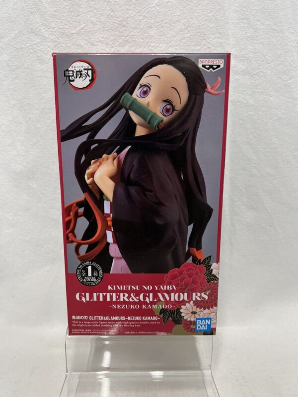 Banpresto Demon Slayer Kimezu No Yaiba Nezuko Kamado Glitter Glamours Bandai - immagine 3