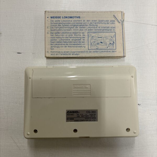 CASIO CG-360 SL BANKMAN Handheld Game Watch Schiacciapensieri - immagine 14