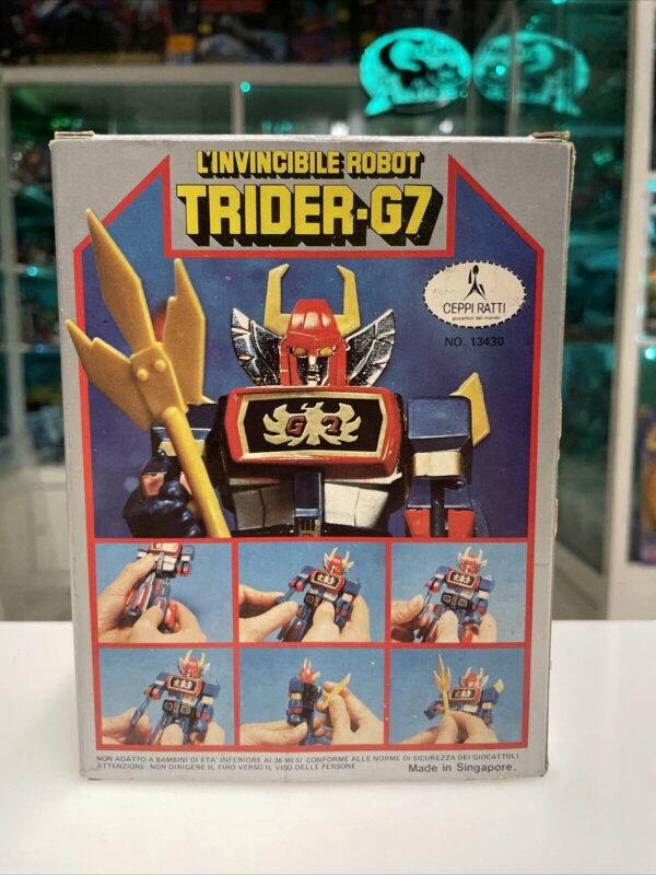 CEPPIRATTI - L'Invincibile Robot Trider g7 - TRYDER G7 - Popy Takara Takatoku - immagine 3