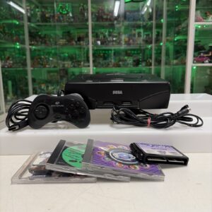 Consolle SEGA Saturn - PAL Euro + giochi e CD PLUS