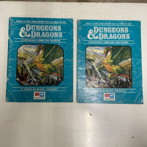 EG TSR  - Dungeons & Dragons  - Set 3 Scatola Verde - Vintage Originale D&D - immagine 3