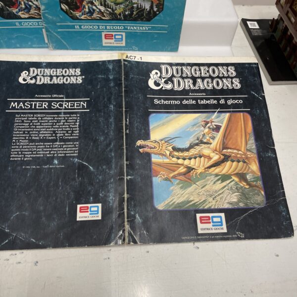 EG TSR  - Dungeons & Dragons  - Set 3 Scatola Verde - Vintage Originale D&D - immagine 10