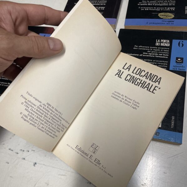 Elle LIBROGAME - Uno Sguardo nel Buio - E.ELLE Serie Completa RARI - immagine 7