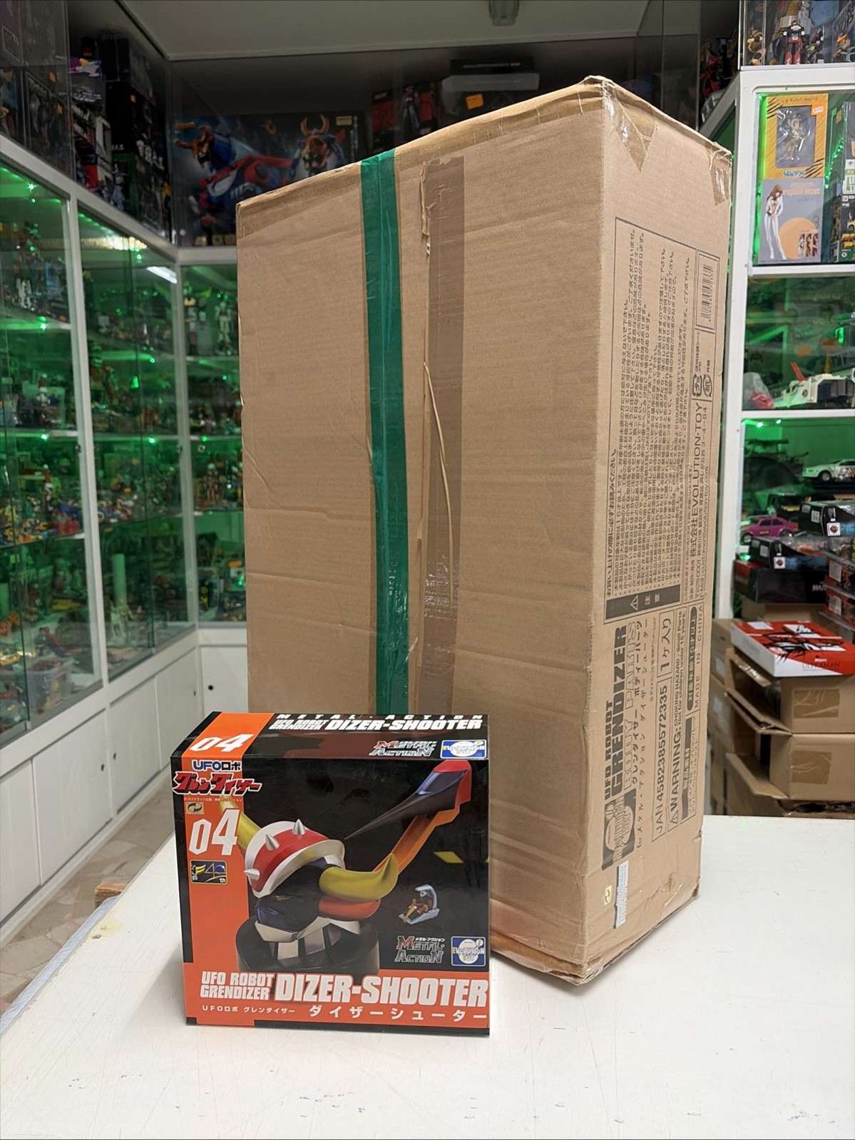 Evolution Toy - UFO ROBOT GRENDIZER Body Parts + Dizer Shooter Metal Action SET