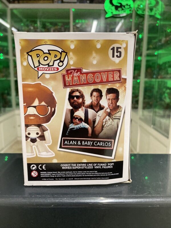FUNKO POP - Movie - Alan & Baby Carlos #  15 The Hagover - immagine 4