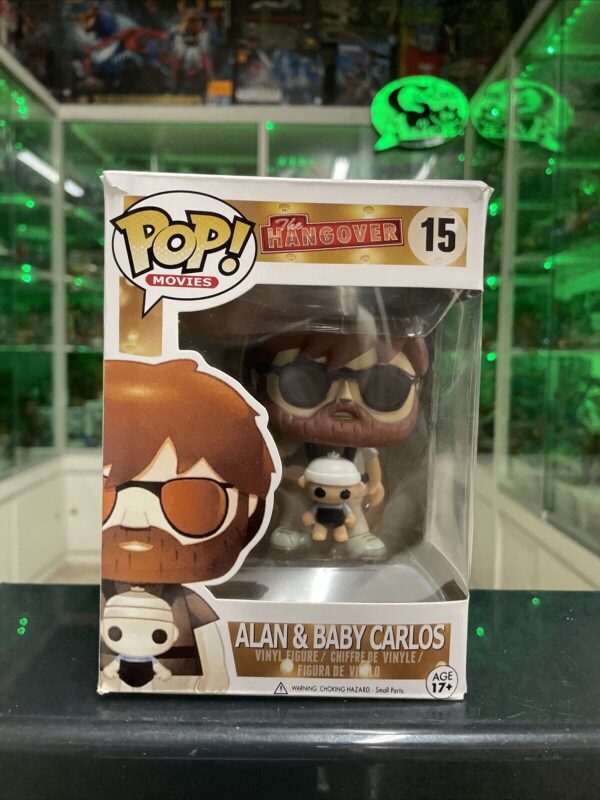 FUNKO POP - Movie - Alan & Baby Carlos #  15 The Hagover