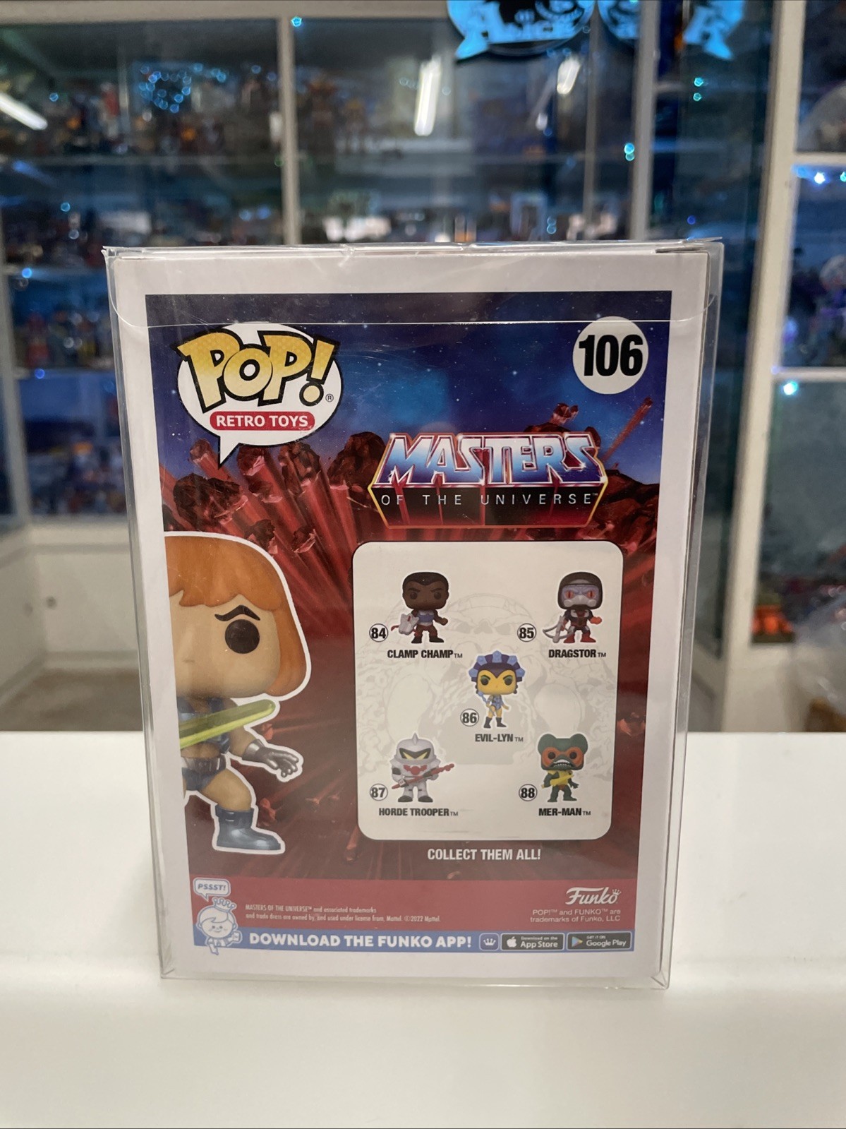 FUNKO POP Retro Toys Masters Of The Universe # 106 Laser Power He-Man - immagine 4