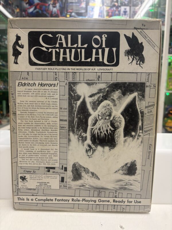 GDR Call of the Cthulhu Gioco di Ruolo Chaosium Inc Box Base Eng RARO - immagine 3