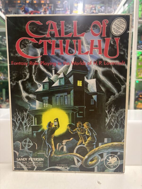 GDR Call of the Cthulhu Gioco di Ruolo Chaosium Inc Box Base Eng RARO