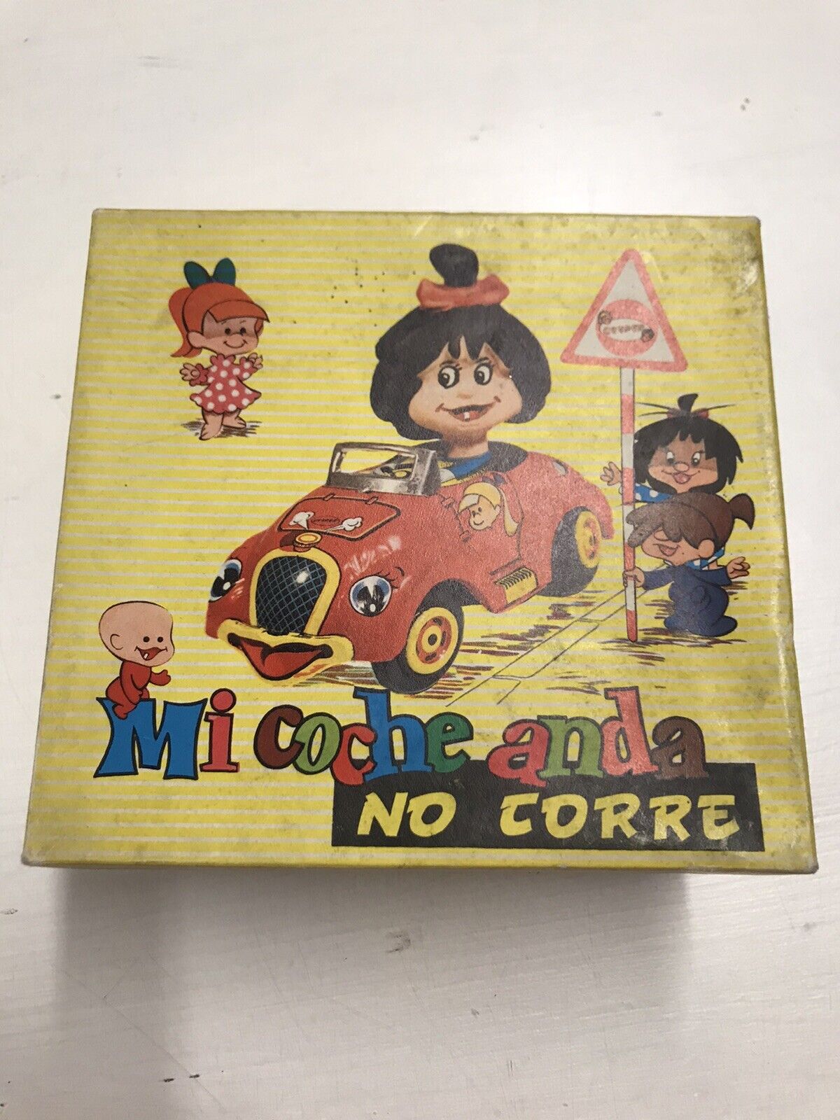 GEYPER-Mi-Coche-Anda-No-Corre-TIN-TOYS-Cleo-Familia-Vintage-Toy-133542115688-2