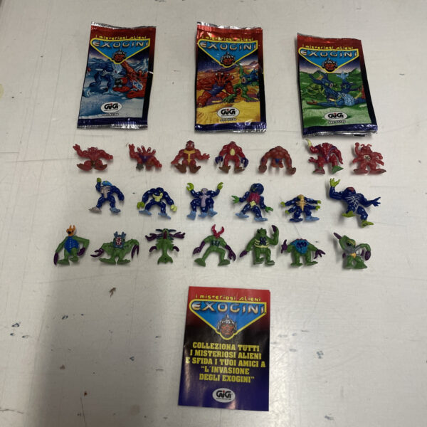 GIG  EXOGINI TERZA SERIE - LOTTO  - Fistful of Aliens  Bustina Catalogo
