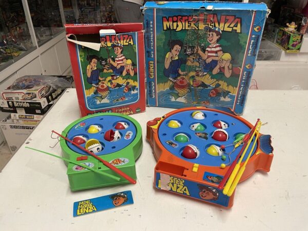 Giocadag GIOCO MISTER LENZA + Mini gioco da tavola Vintage x2 Lotto