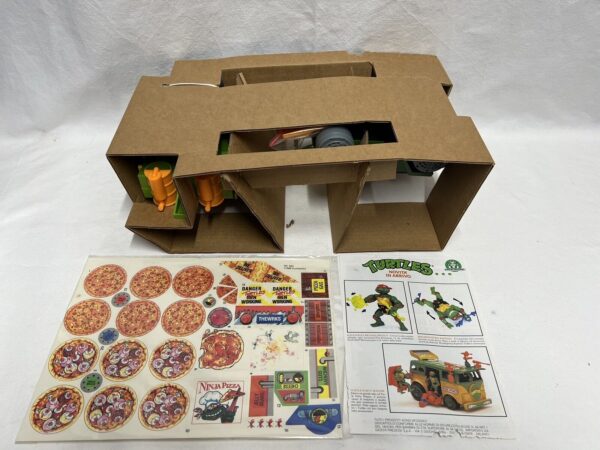 Giochi Preziosi 1989 Playmates TMNT Teenage Mutant Ninja Turtles Pizza Thrower - immagine 11