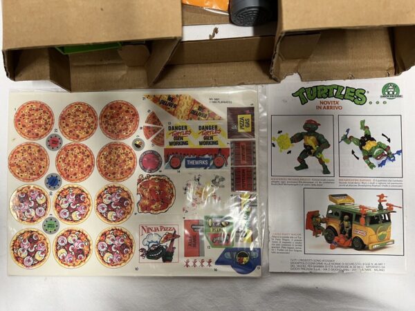Giochi Preziosi 1989 Playmates TMNT Teenage Mutant Ninja Turtles Pizza Thrower - immagine 15