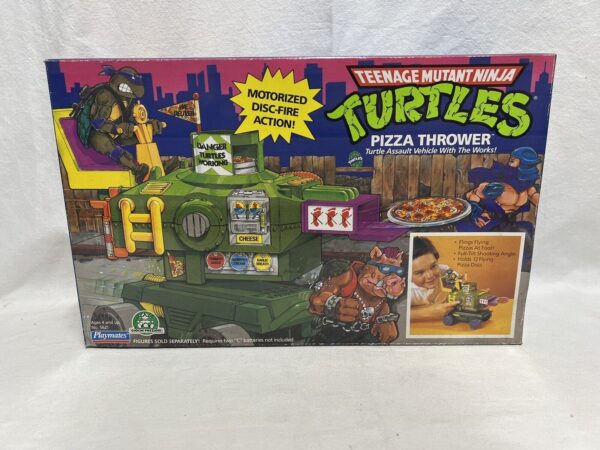 Giochi Preziosi 1989 Playmates TMNT Teenage Mutant Ninja Turtles Pizza Thrower - immagine 3