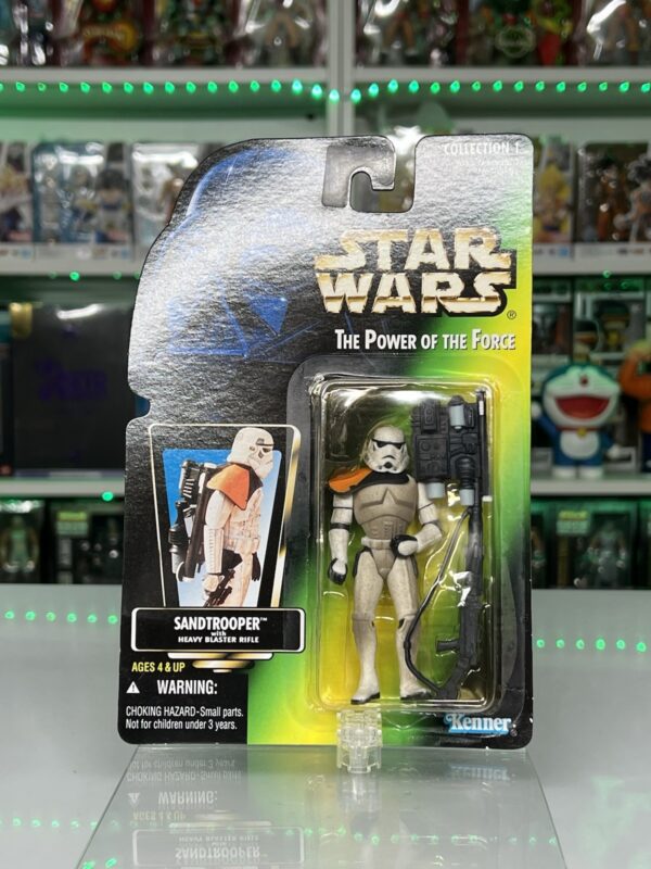 Hasbro Kenner Star Wars - Sandtrooper With Heavy Blaster Rifle - immagine 3