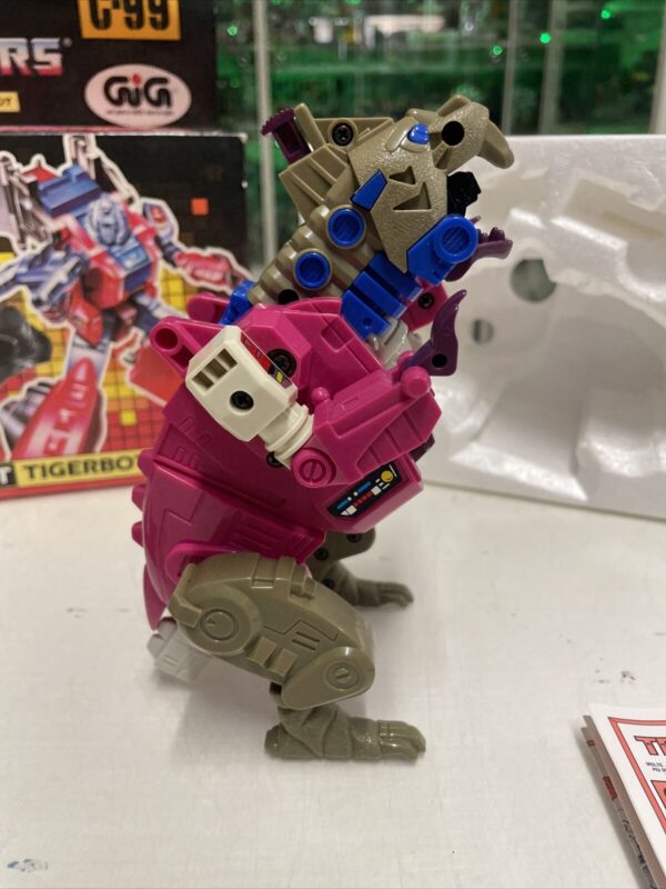 Hasbro  Transformers G1 Monsterbot Grotusque 1986 Made in Japan GIG Italiano - immagine 11