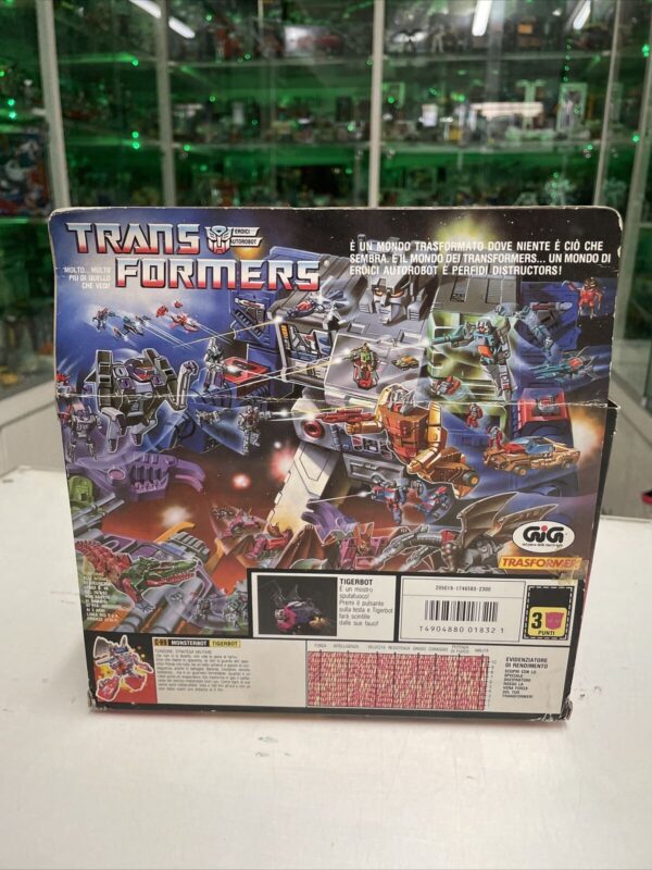 Hasbro  Transformers G1 Monsterbot Grotusque 1986 Made in Japan GIG Italiano - immagine 4