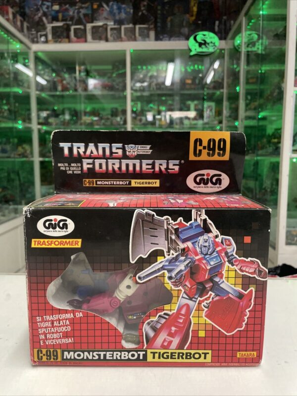 Hasbro  Transformers G1 Monsterbot Grotusque 1986 Made in Japan GIG Italiano