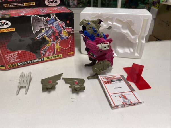 Hasbro  Transformers G1 Monsterbot Grotusque 1986 Made in Japan GIG Italiano - immagine 8