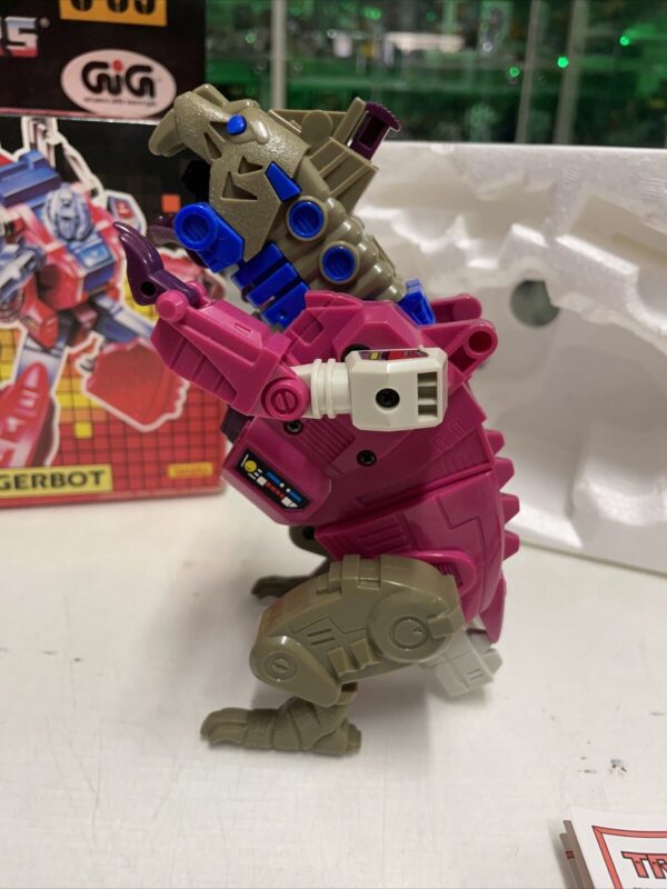 Hasbro  Transformers G1 Monsterbot Grotusque 1986 Made in Japan GIG Italiano - immagine 9