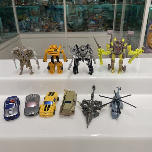 Hasbro Transformers - bumblebee megatron+++ - MOVIE mini ROTF COMPLETO!!!