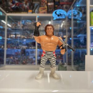 Hasbro WWF wrestling 1991 Serie Brutus The Barber Beefcake Zebra Pants