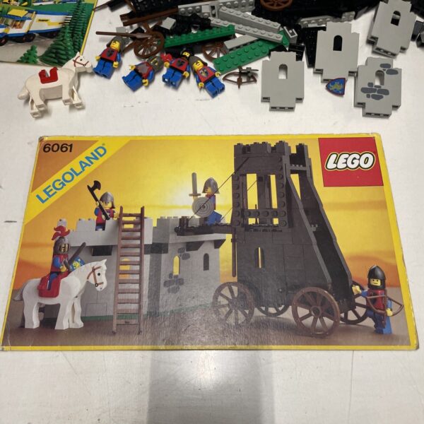 LEGO 6061 assedio 100% Completo con istruzioni (no scatola) - immagine 7