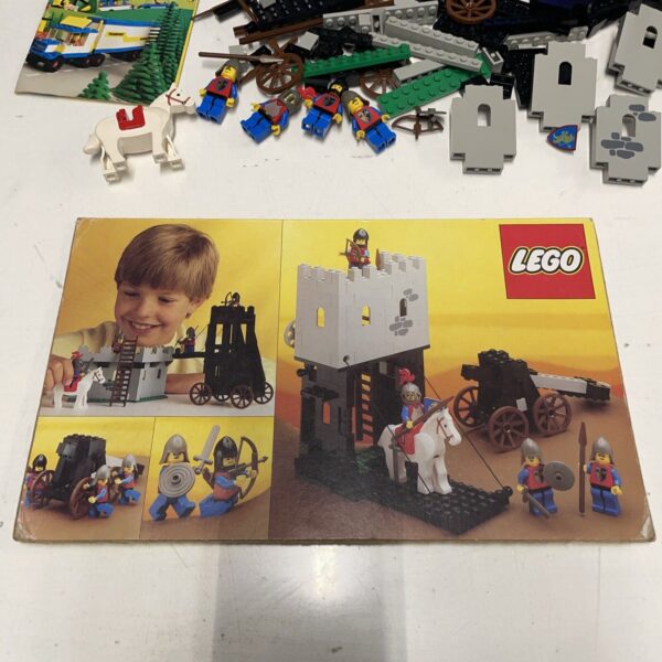 LEGO 6061 assedio 100% Completo con istruzioni (no scatola) - immagine 8