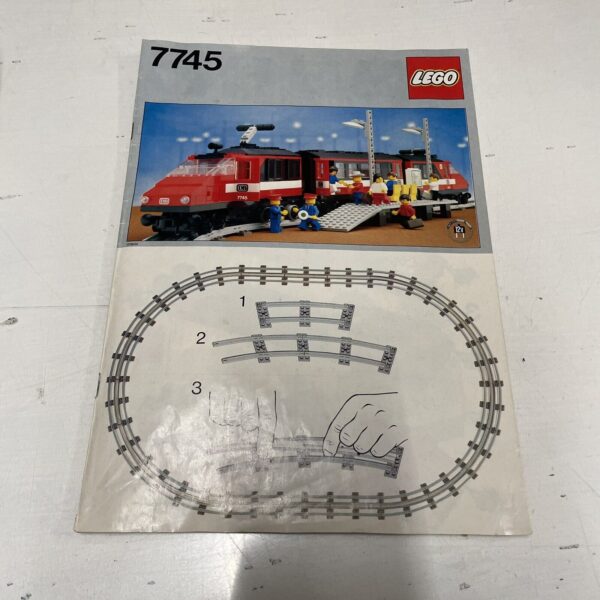 LEGO 7745 High Speed City Express FUNZIONA Red Train - Box + Inner +++ - immagine 23