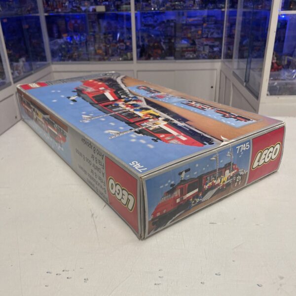 LEGO 7745 High Speed City Express FUNZIONA Red Train - Box + Inner +++ - immagine 4