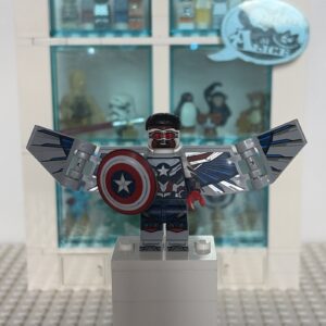 LEGO Minifigure - Captain America  colmar 05 - SUPER HERO minifigures
