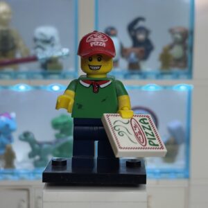 LEGO Minifigure - Pizza Delivery Guy  Col189 - Serie 12 minifigures