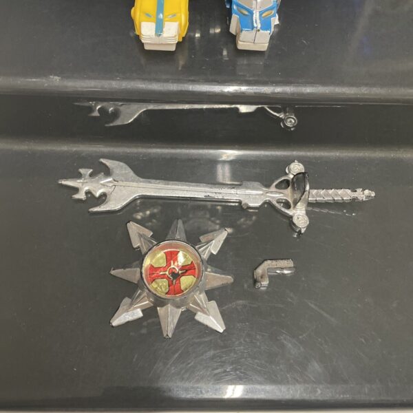 LJN Voltron Medio trasformabile Vintage Ruote Sul Petto Master Motorized - immagine 3